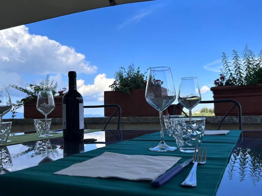 Апартаменты La Terrazza Di Ciro Pinsuti Синалунга Экстерьер фото